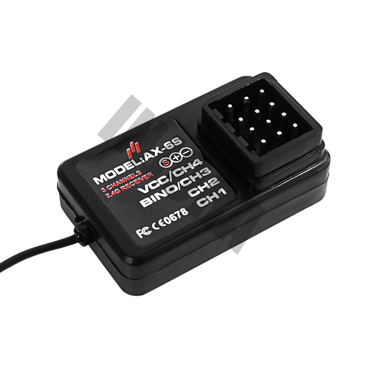 4CH 2.4GHz RC Controller Digital Transmitter with Receiver for RC Car