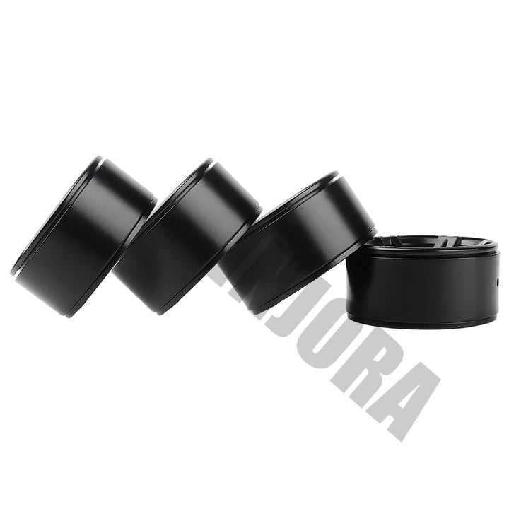 4PCS 1.9" 6-spoke Metal Beadlock Wheel Rims for 1/10 RC Rock Crawler