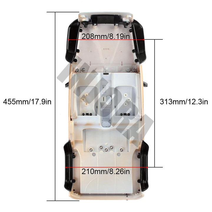313mm/12.3" Wheelbase Unassembled Body Shell for 1/10 RC Crawler