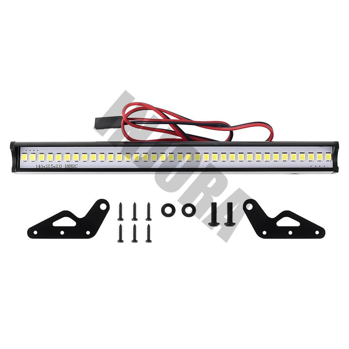Light Bar front with a lot accessories front it