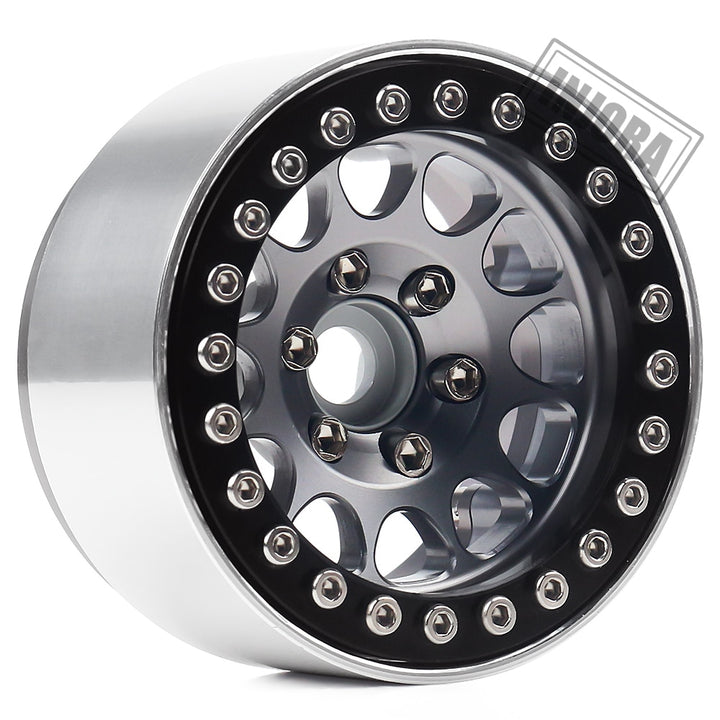 4PCS 1.9" Aluminum Alloy Beadlock Wheel Rims for 1/10 RC Crawler