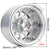 4PCS 1.9" 12-spoke Metal Beadlock Wheel Rims for 1/10 RC Rock Crawler
