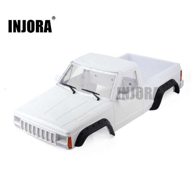 313mm/12.3" Wheelbase Pickup Truck Body Shell Kit for 1/10 RC Crawler