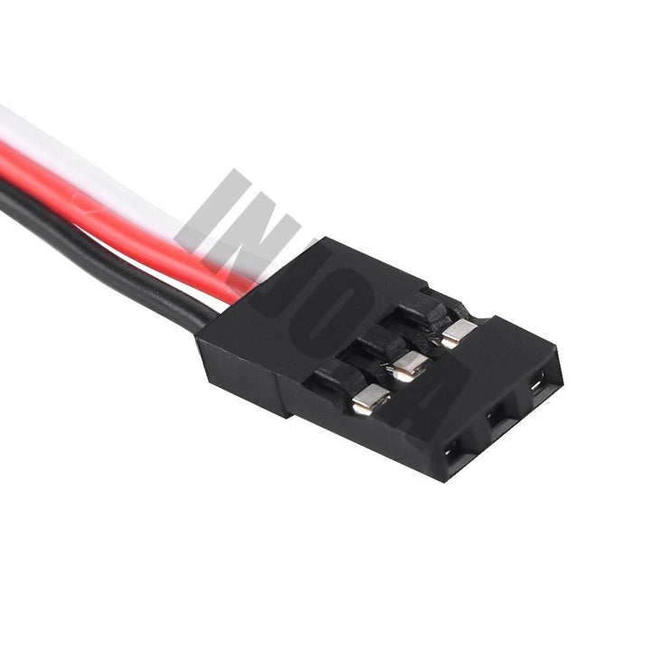 a Wire plug with white, red and black wires