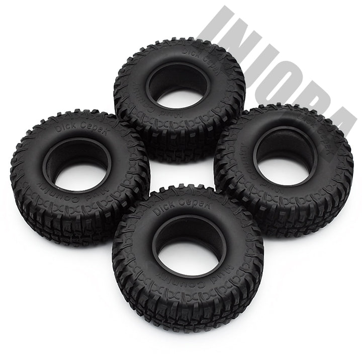 4PCS 1.9" 100*39mm Rubber Tyre / Wheel Tires for 1/10 RC Rock Crawler