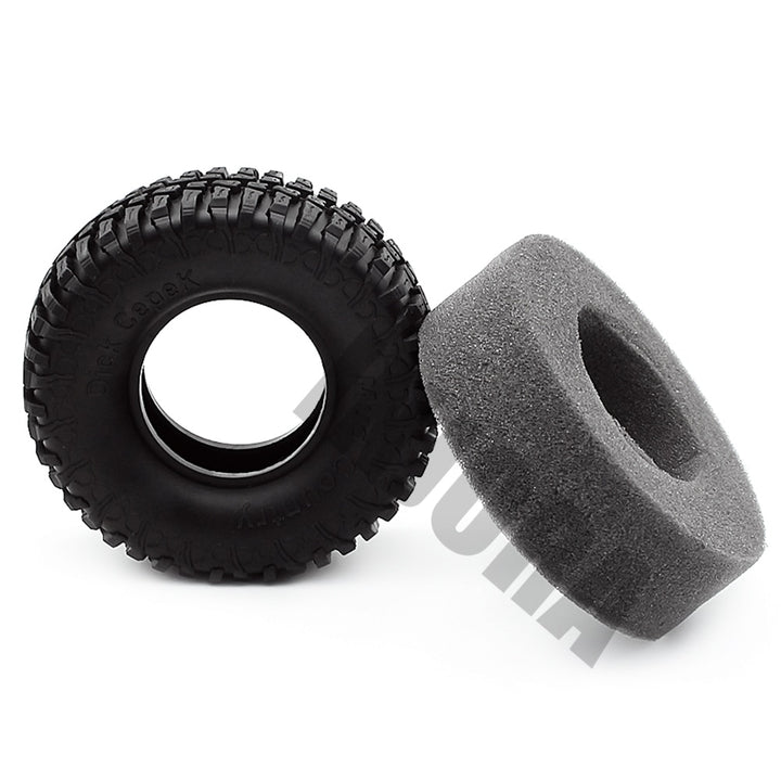 4PCS 1.9" 100*39mm Rubber Tyre / Wheel Tires for 1/10 RC Rock Crawler