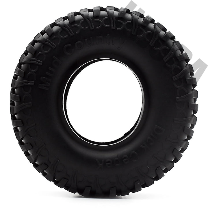 4PCS 1.9" 100*39mm Rubber Tyre / Wheel Tires for 1/10 RC Rock Crawler