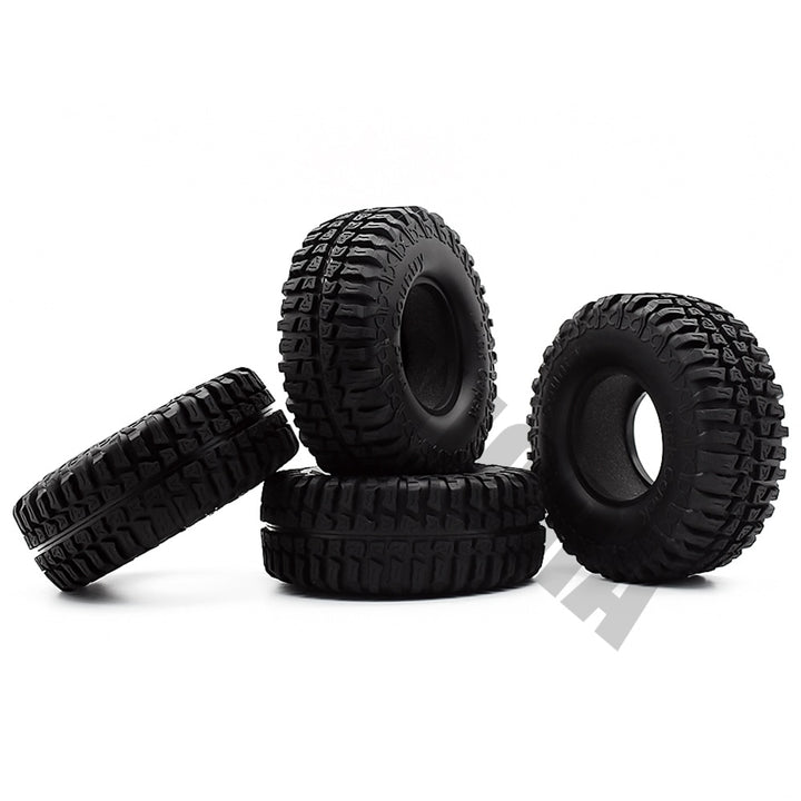 4PCS 1.9" 100*39mm Rubber Tyre / Wheel Tires for 1/10 RC Rock Crawler