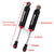 2 pcs black Built-in Spring Shock Absorbers with size markings