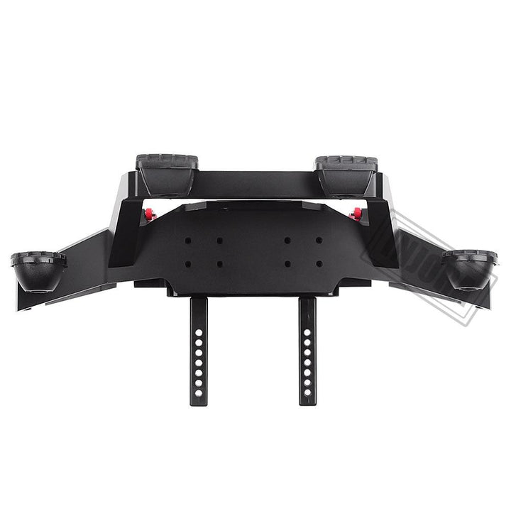 Metal Front Bumper with LED Light for Traxxas TRX-4 Sport 82024-4 - INJORA