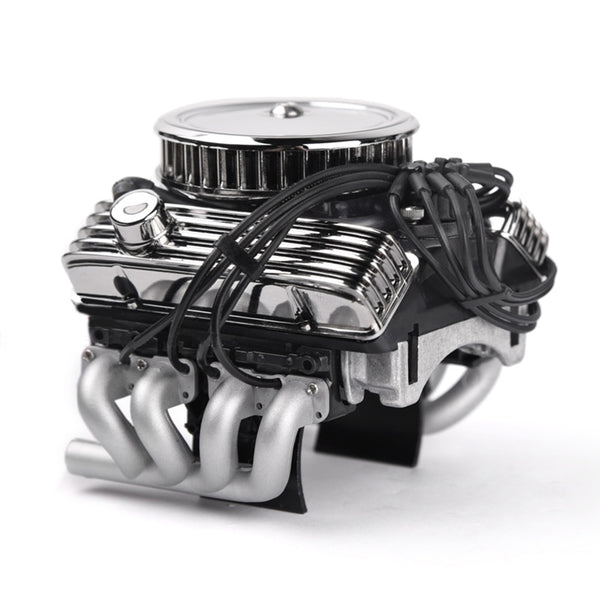 INJORA F82 V8 Simulate Engine Motor Cooling Fans Radiator for 1/10 RC Crawler