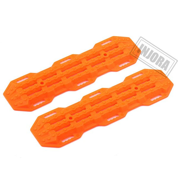 2pcs Mini Plastic Sand Ladder Recovery Ramps Boards for 1/10 RC Crawler