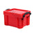 Red Plastic Storage Box top