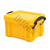 yellow Plastic Storage Box top