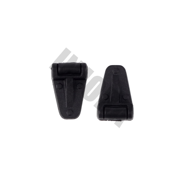 2PCS Black Plastic Engine Cover Hinge for Traxxas TRX-4