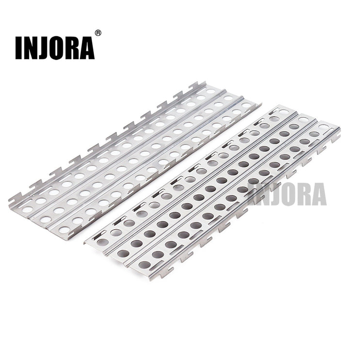 2pcs 144*40mm Metal Sand Ladder Recovery Boards for 1/10 RC Crawler