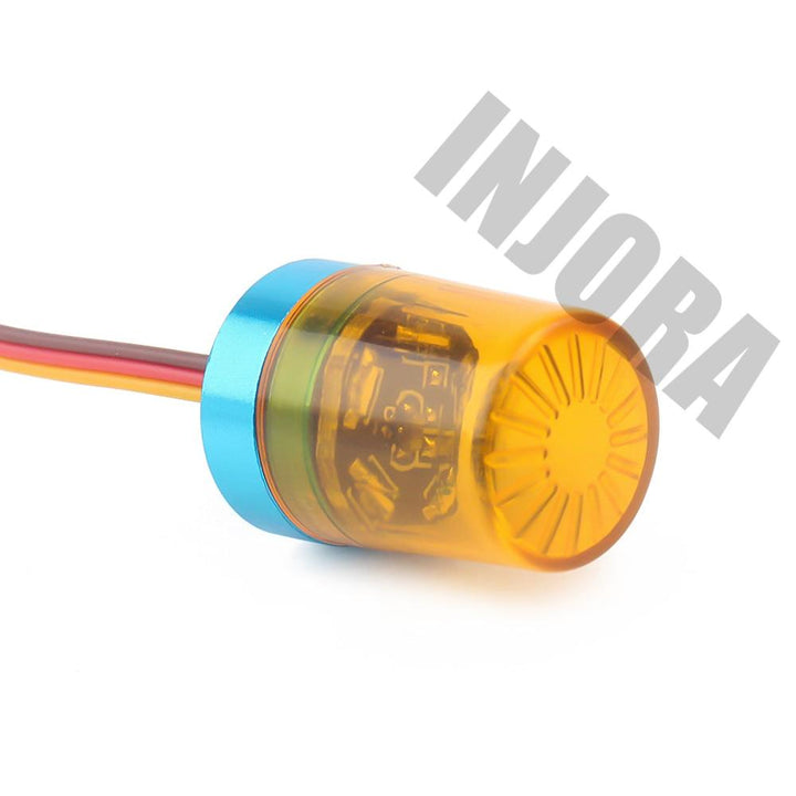 4PCS LED Lights Set, Strobing-blasting/Flashing/Rotating Mode for Tamiya Tractor