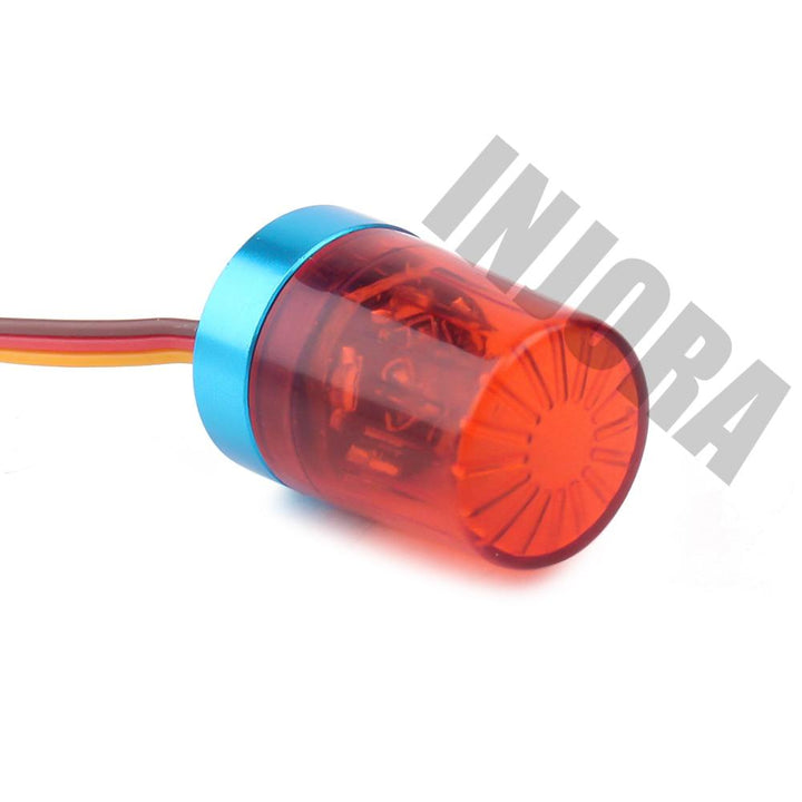 4PCS LED Lights Set, Strobing-blasting/Flashing/Rotating Mode for Tamiya Tractor