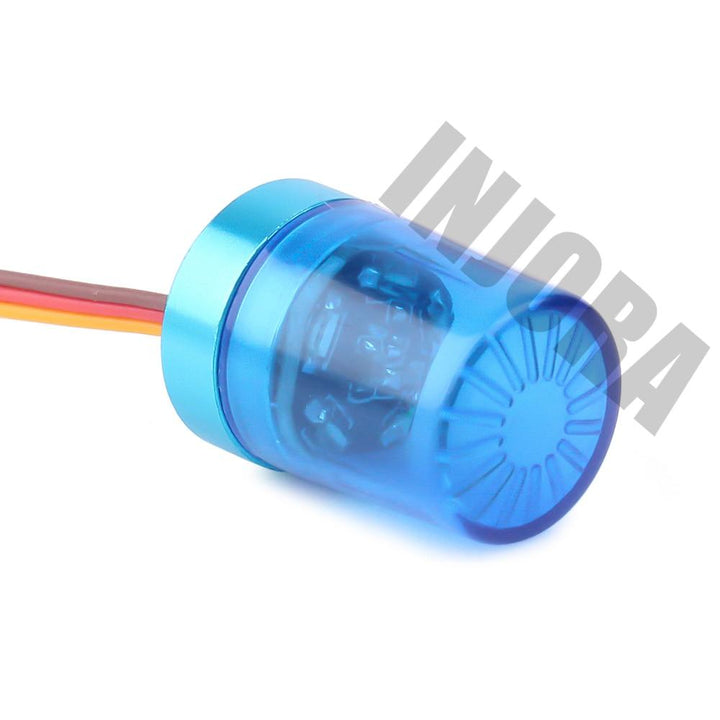 4PCS LED Lights Set, Strobing-blasting/Flashing/Rotating Mode for Tamiya Tractor