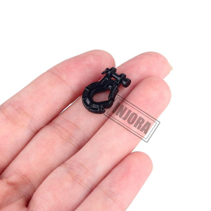 2pcs Metal Winch Hooks, 1/10 Scale Accessories for RC Crawler