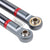 INJORA 8pcs/lot Aluminum Link Rod Unassembled Kit for Axial SCX10