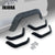 INJORA 4PCS Black Rubber Fender Flares for Axial SCX10 II Jeep Cherokee