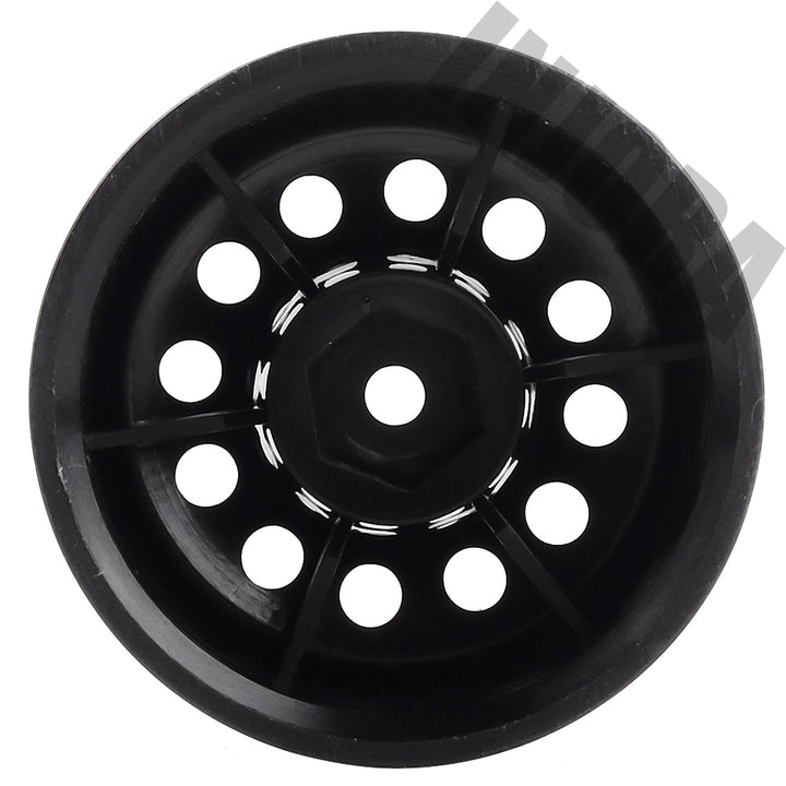 4PCS 1.9" 12-hole Plastic Beadlock Wheel Rims for 1/10 RC Rock Crawler