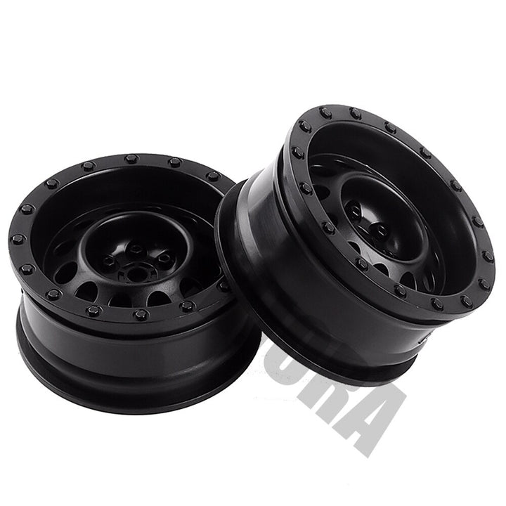 4PCS 1.9" 12-hole Plastic Beadlock Wheel Rims for 1/10 RC Rock Crawler