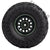 INJORA 4PCS/Set 1.9" 108*40mm Rubber Tires with Plastic Wheel Rims