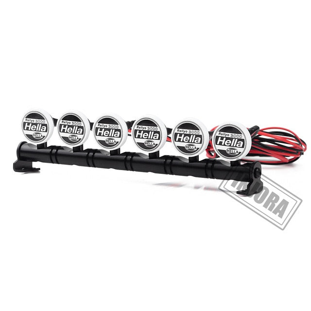 4/5/6-Light Roof LED Light Bar for 1/10 RC Car