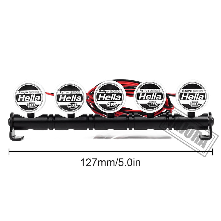 4/5/6-Light Roof LED Light Bar for 1/10 RC Car