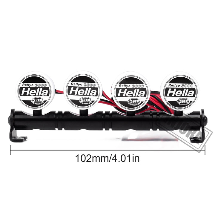 4/5/6-Light Roof LED Light Bar for 1/10 RC Car
