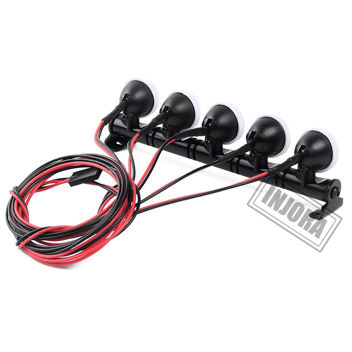 4/5/6-Light Roof LED Light Bar for 1/10 RC Car