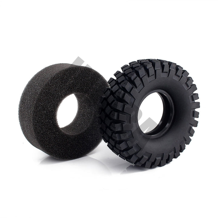 4PCS 1.9" 114*39mm Rubber Rocks Tyres / Wheel Tires for 1/10 RC Crawler
