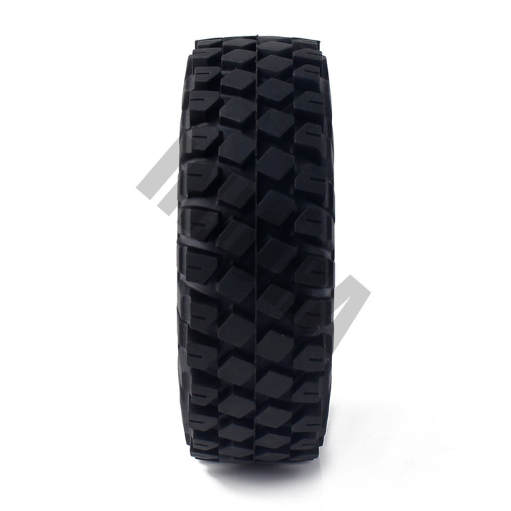 4PCS 1.9" 114*39mm Rubber Rocks Tyres / Wheel Tires for 1/10 RC Crawler