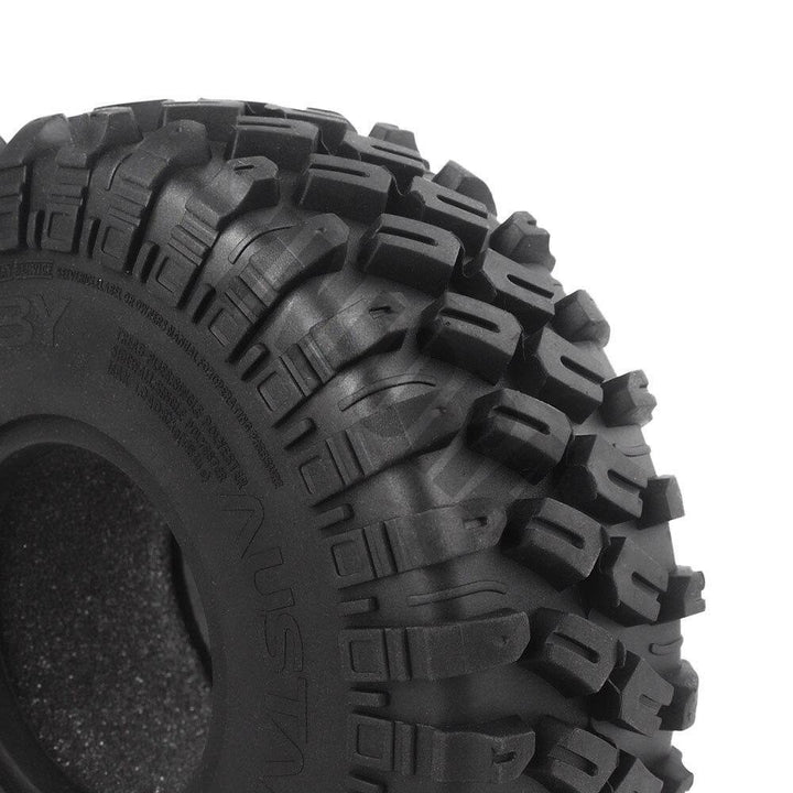 4PCS 1.9" 123*45mm Rubber Tyre Wheel Tires for 1/10 RC Rock Crawler