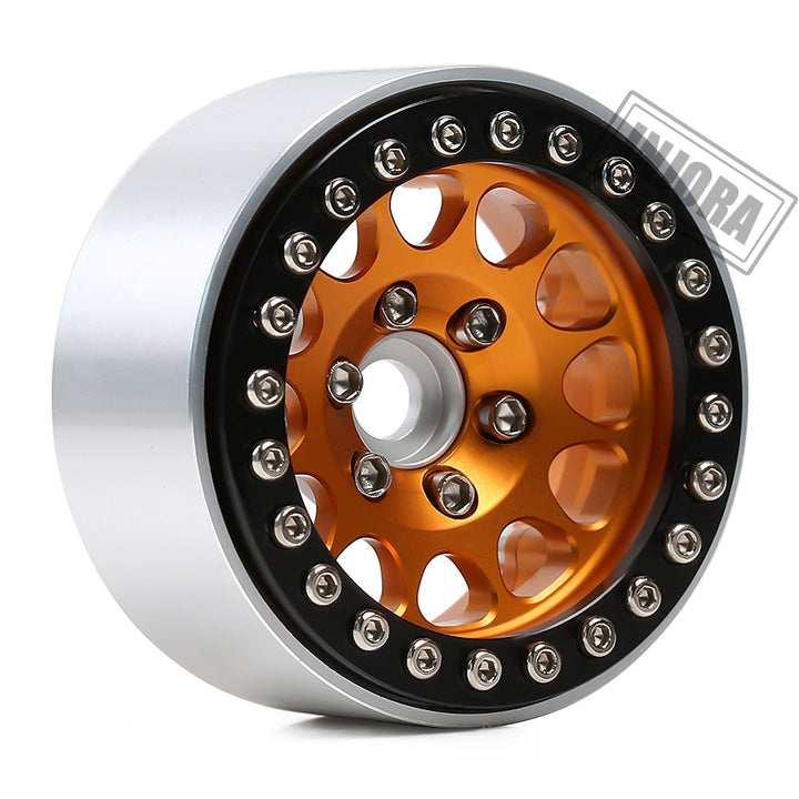 4PCS 1.9" Aluminum Alloy Beadlock Wheel Rims for 1/10 RC Crawler