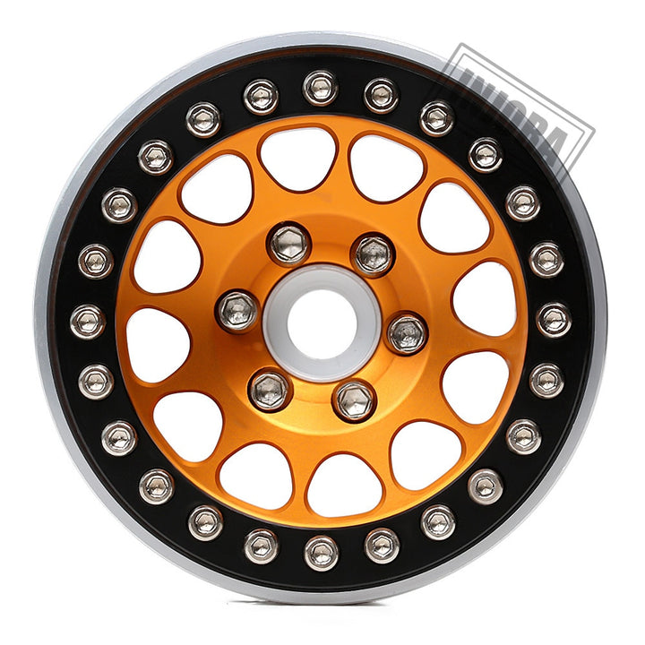 4PCS 1.9" Aluminum Alloy Beadlock Wheel Rims for 1/10 RC Crawler
