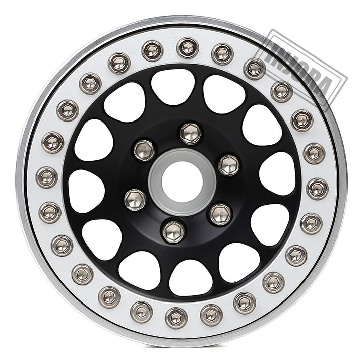 4PCS 1.9" Aluminum Alloy Beadlock Wheel Rims for 1/10 RC Crawler