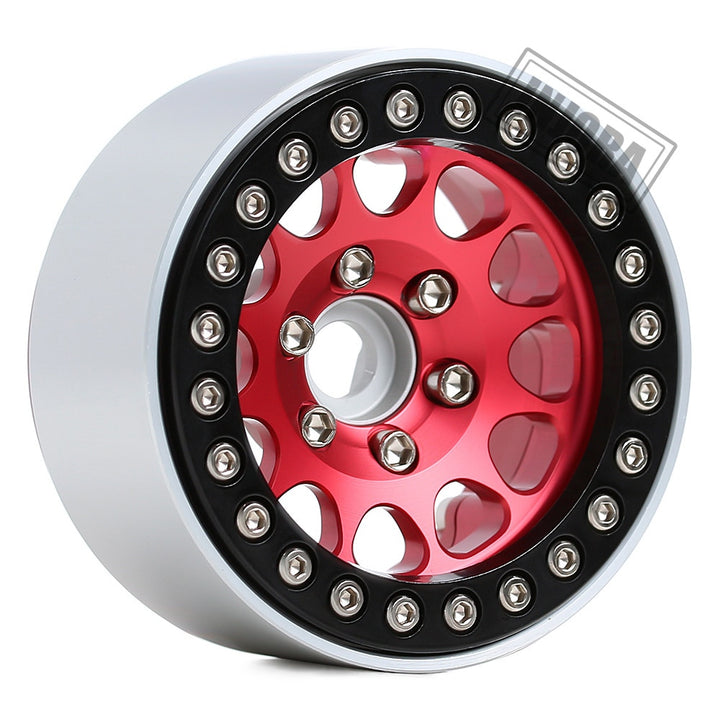 4PCS 1.9" Aluminum Alloy Beadlock Wheel Rims for 1/10 RC Crawler