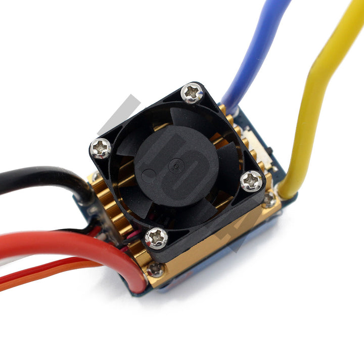 480A Waterproof Brushed ESC Speed Controller with 5V/3A BEC for 1/10 RC Crawler