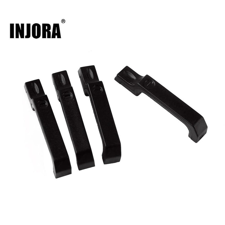 4PCS Black Door Handle for 1/10 RC Crawler Traxxas TRX-4 - INJORA