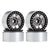 4PCS 6-spoke black and grey Beadlock Wheel Rims