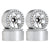 4PCS 6-spoke silver Beadlock Wheel Rims
