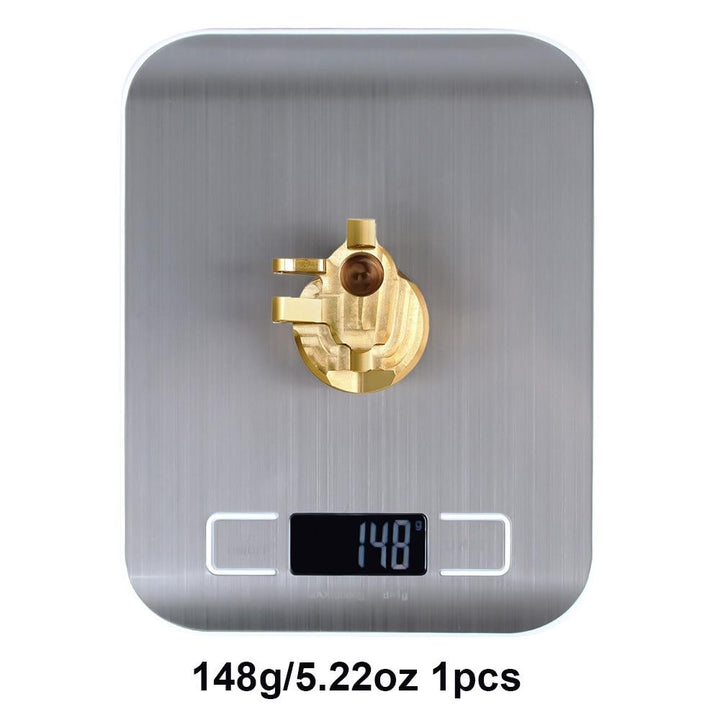 2PCS Brass Portal Steering Knuckle Housing Set for SCX10 III AXI03007