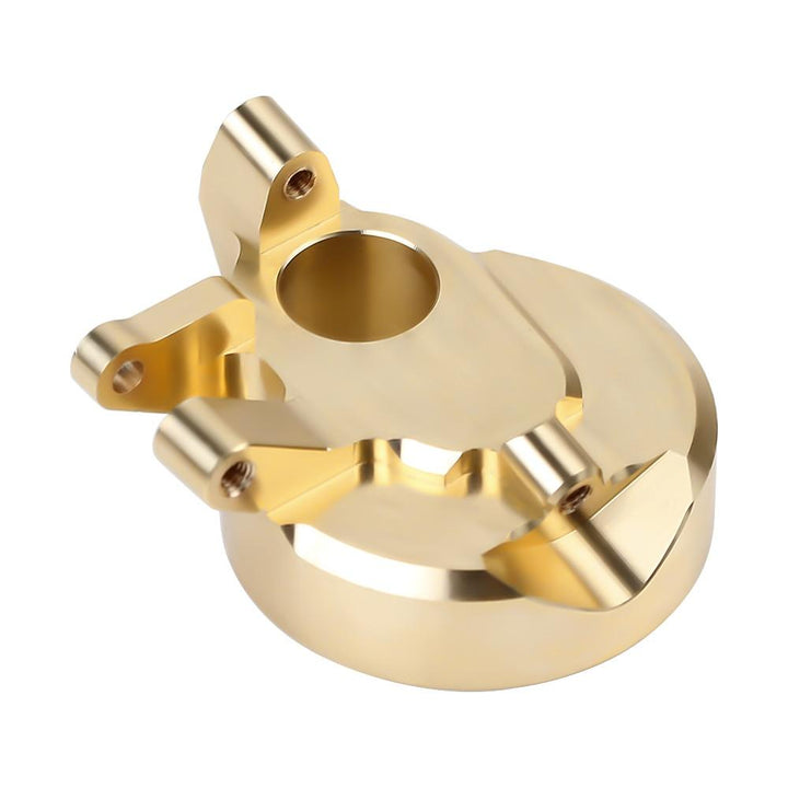 2PCS Brass Portal Steering Knuckle Housing Set for SCX10 III AXI03007