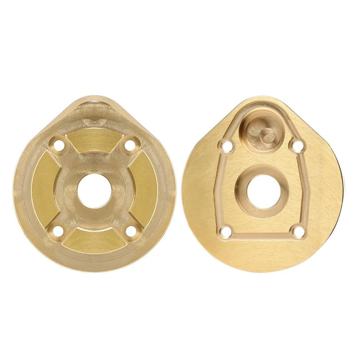 2PCS Brass Portal Steering Knuckle Housing Set for SCX10 III AXI03007