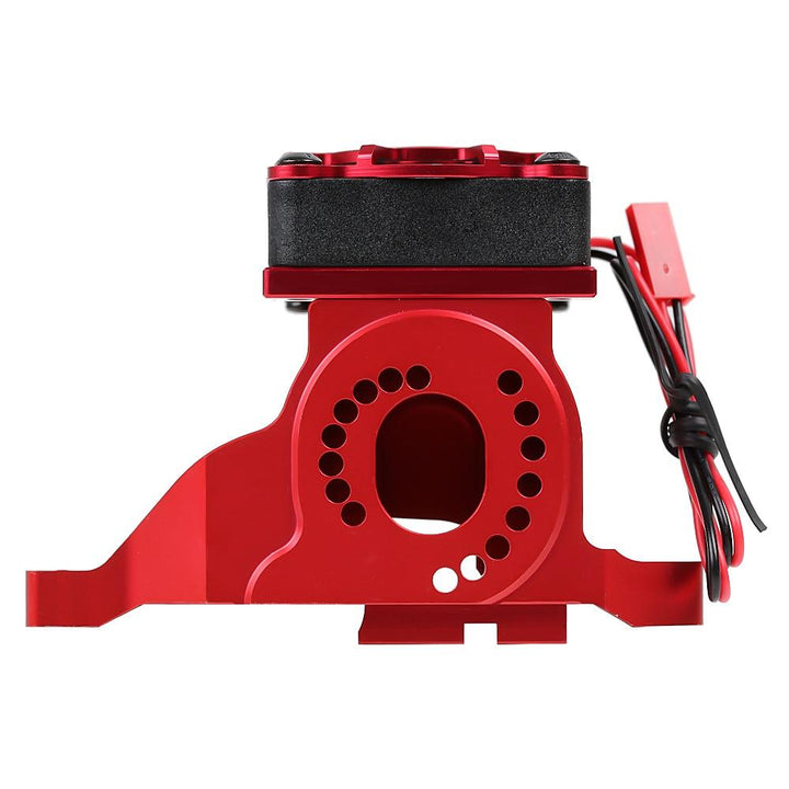 Red Motor Mount with Cooling Fan front