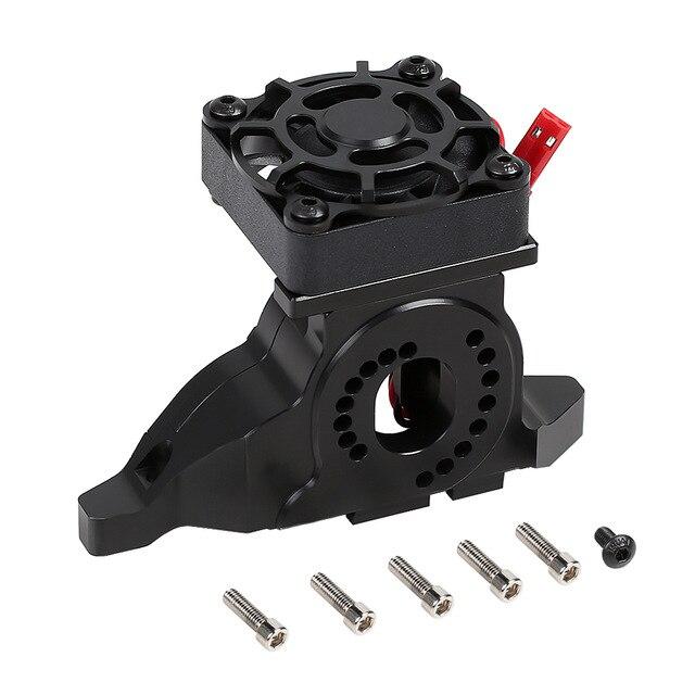 Black Motor Mount with Cooling Fan, and 6 screws