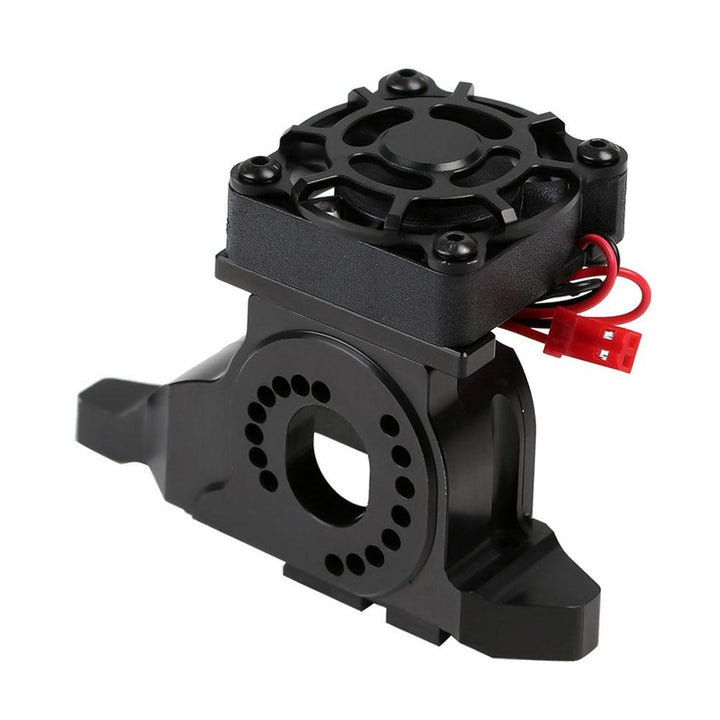 Black Motor Mount with Cooling Fan side
